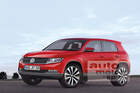 VW Baby-Tiguan, Polo-SUV, Retusche