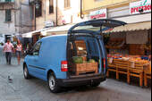 VW Caddy Transporter, Laderaum 2013