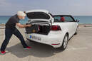 VW Golf Cabrio, Kofferraum, beim Laden