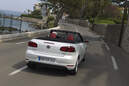 VW Golf Cabrio, Rückansicht, Straßenfahrt