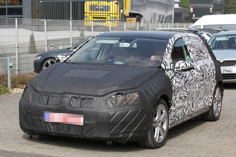 VW Golf VII Erlkönig