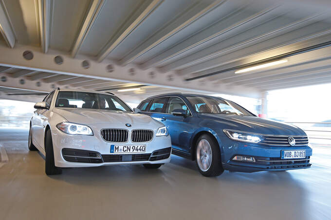 Vergleich bmw 320d vw passat #3