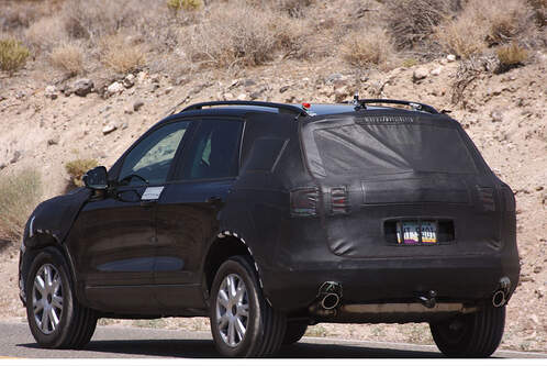 VW Touareg Erlkönig