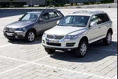 VW Touareg V8, BMW X5 4.8i