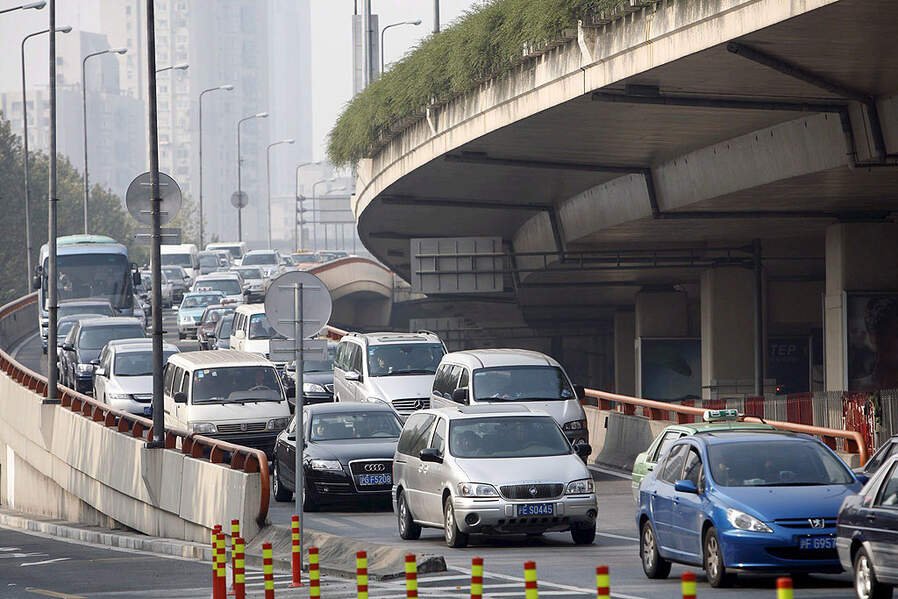 Verkehr Shanghai