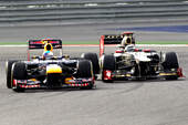 Vettel Räikkönen GP Bahrain 2012