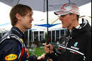 Vettel und Schumacher