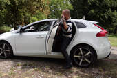 Volvo V40, Einstieg, Fond