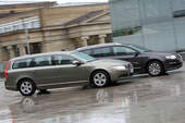 Volvo V70 vs VW Passat Variant