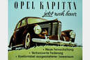 Werbeanzeige Opel Kapitän, 1948