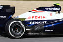 Williams FW34 Auspuff F1 2013