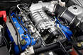 Der Kompressor-V8 ist jetzt komplett aus Aluminium.