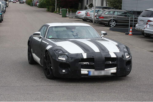 Erlkönig Mercedes SLS AMG